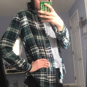 H&M comfy flannel button down.